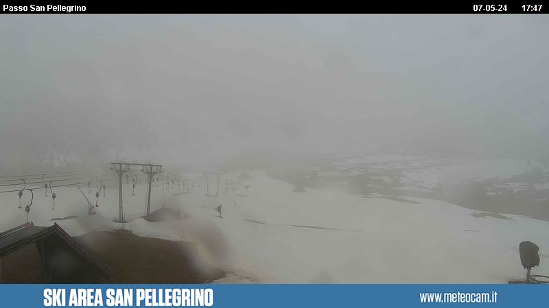 Webcam piste passo San Pellegrino